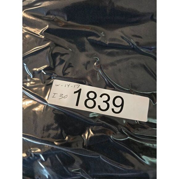 Vintage University Of Michigan Wolverines Sweatpants L Big 10 Navy Blue Distress - Picture 9 of 9